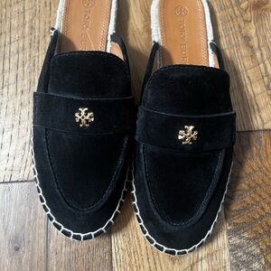 Tory Burch Seaside Suede Espadrille Size 7.5